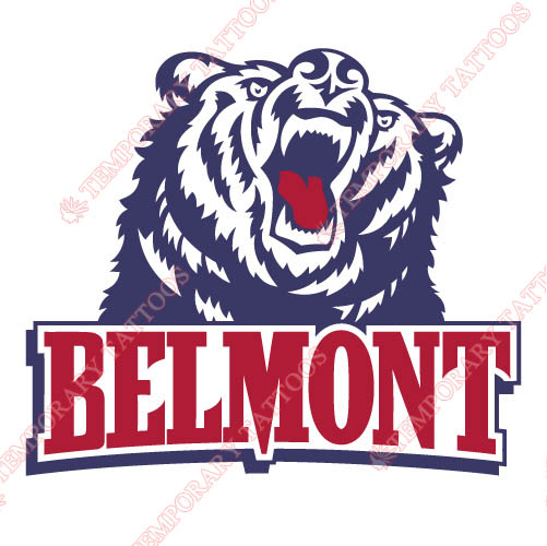 Belmont Bruins 2003 Pres Primary Customize Temporary Tattoos Stickers NO.3772